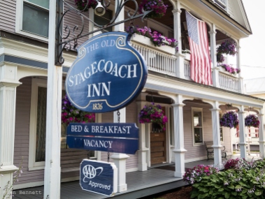 The Old Stagecoach Inn in Waterbury - highly recommended!